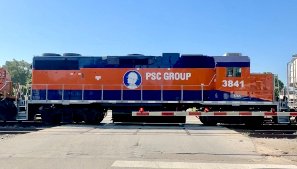 Freshly Repainted LTEX Leaser for PSC Group